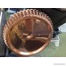 Beautiful Copper / Tin Quiche Pan 9 3/4 Fluted for Tart and Quiche - B07BR6SB3H